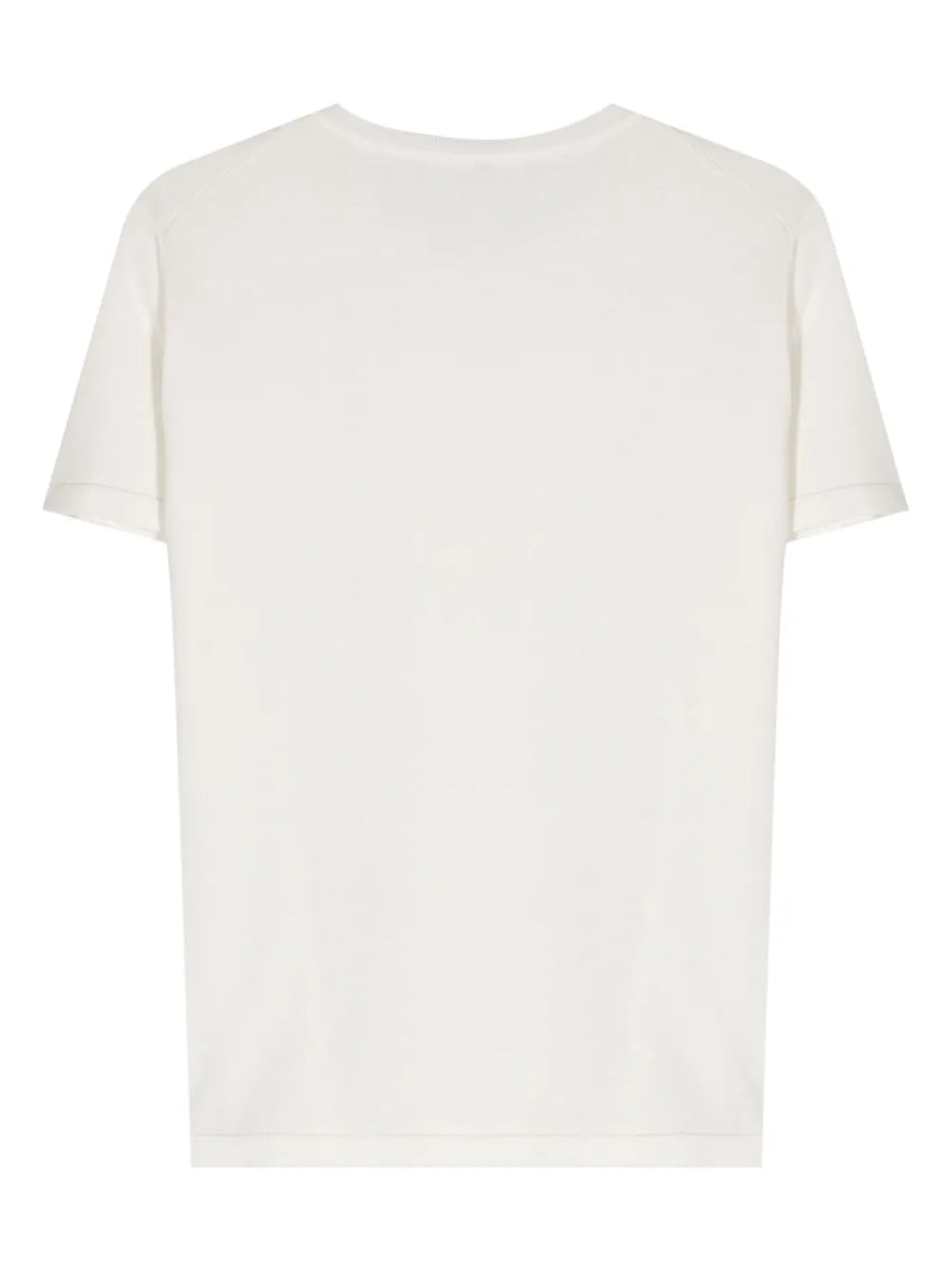 Fine-Knit Short-Sleeved Jumper