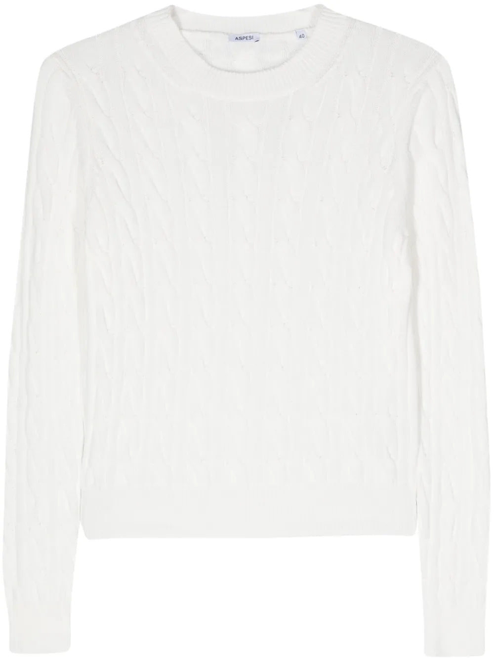 Cable-Knit Cotton Jumper