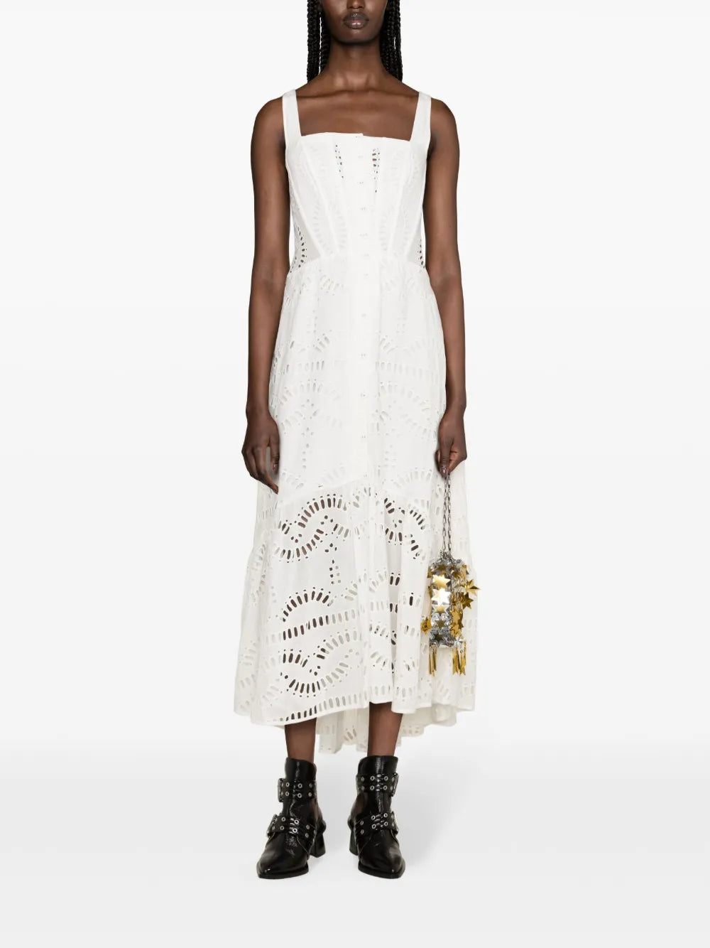 Nissy Embroidered Maxi Dress