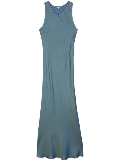 Twill Maxi Dress