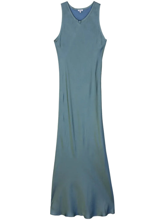 Twill Maxi Dress