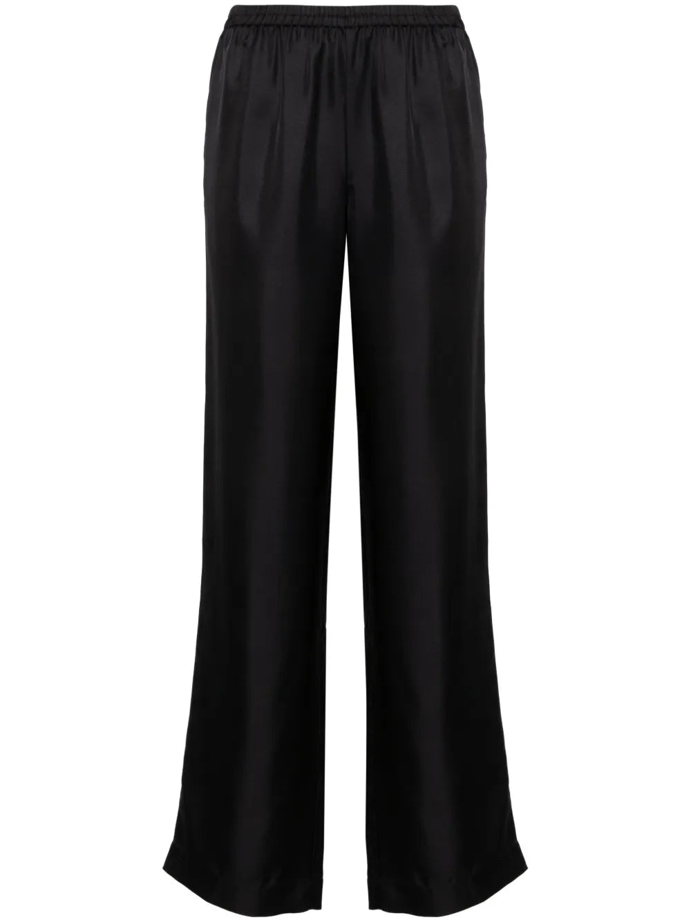 Alera Wide-Leg Silk Trousers