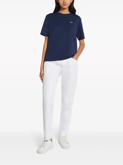 Logo-Patch Cotton T-Shirt