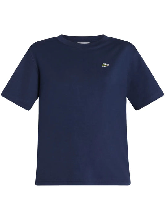 Logo-Patch Cotton T-Shirt