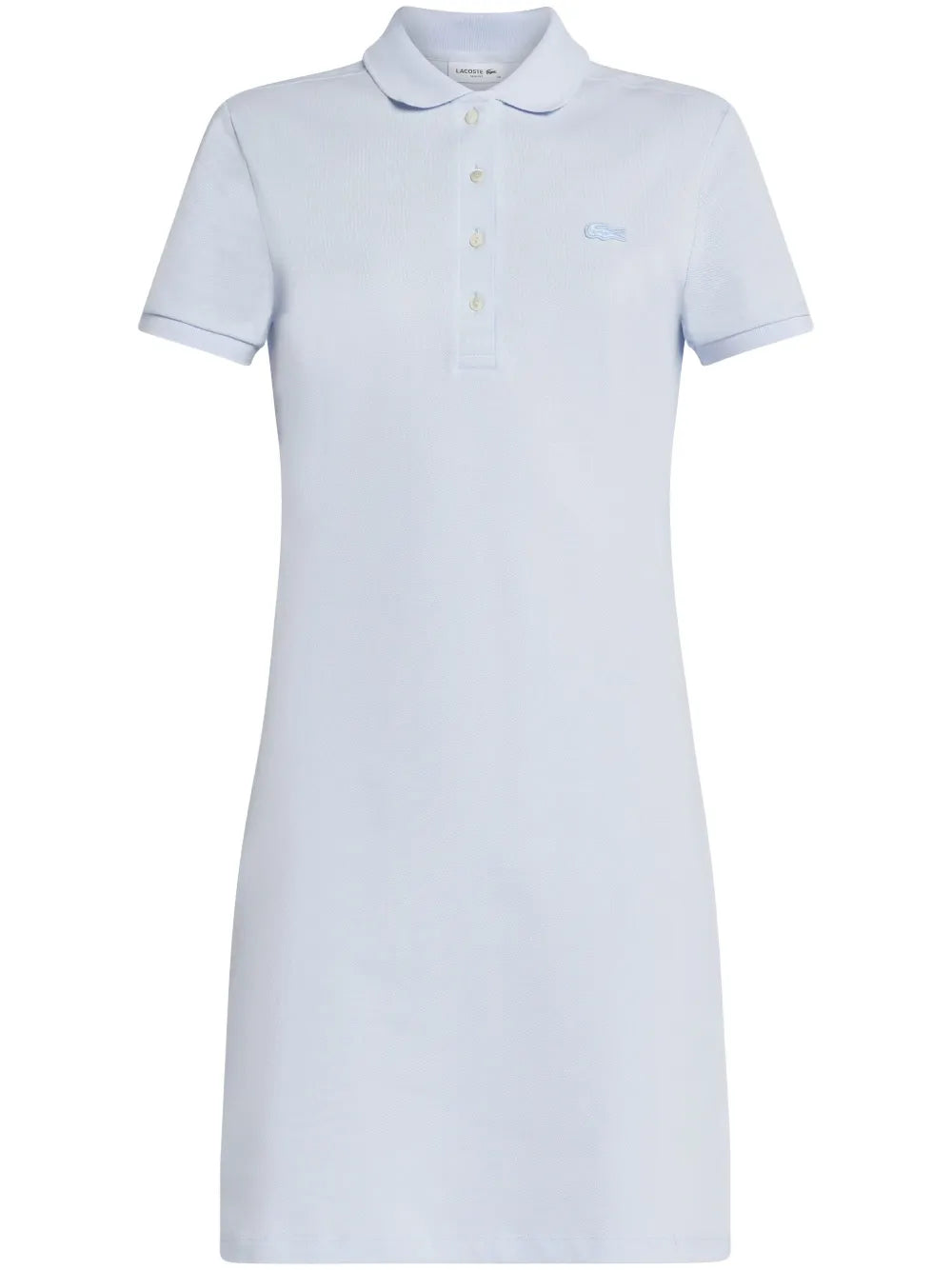 Logo-Appliqué Cotton Polo Dress