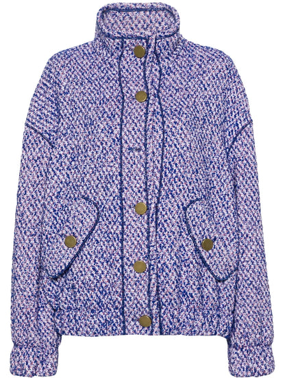 Tweed Bomber Jacket