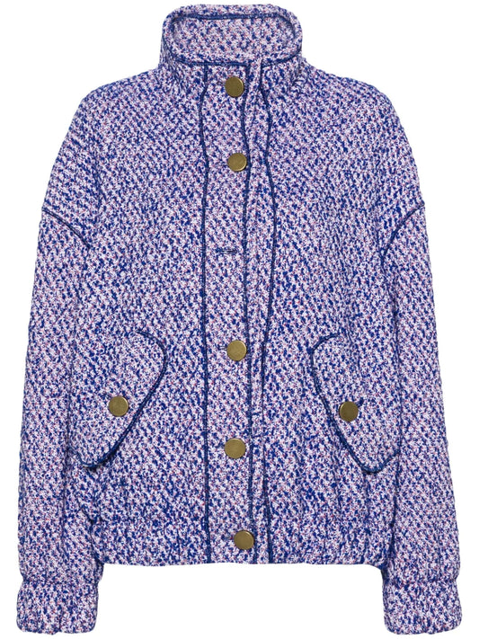 Tweed Bomber Jacket