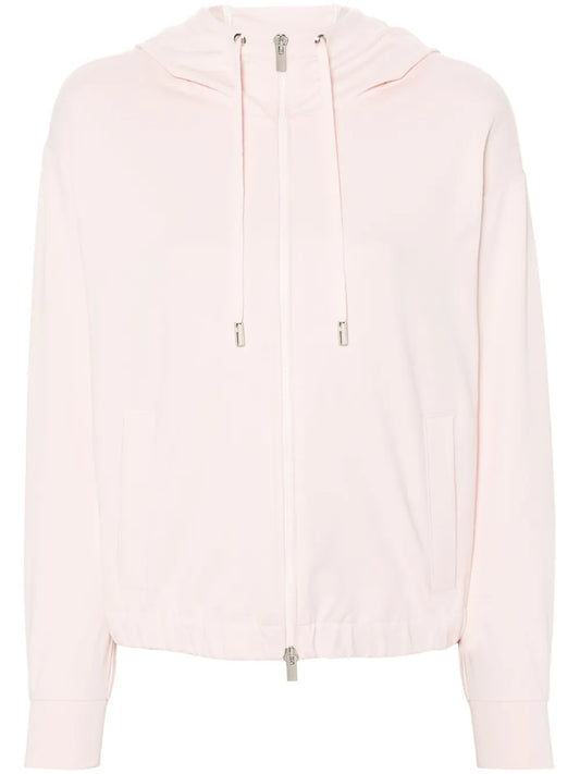 Cotton Zip-Up Hoodie