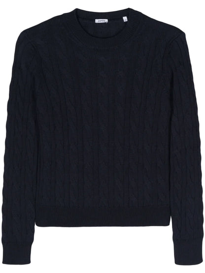 Cotton Cable-Knit Jumper