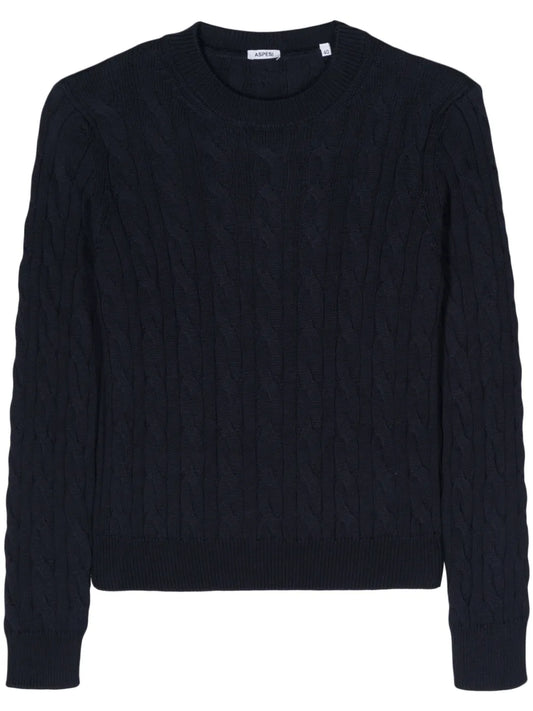Cotton Cable-Knit Jumper