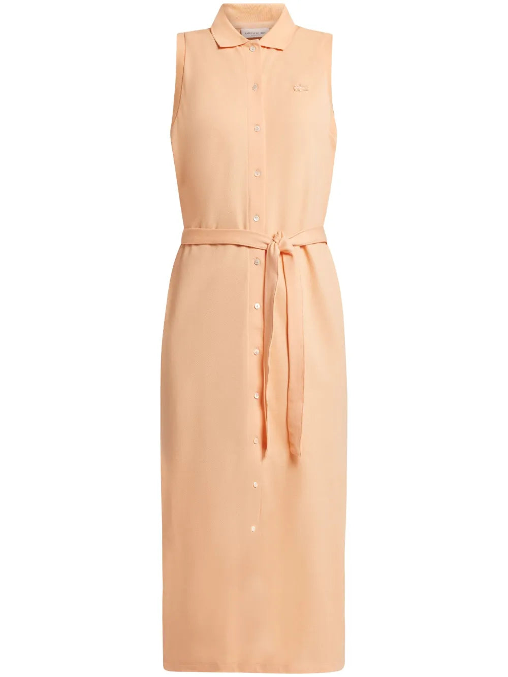 Logo-Patch Cotton Dress