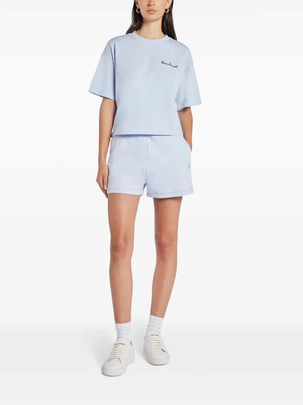 Logo-Patch Cotton T-Shirt