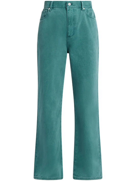 Straight-Leg Cotton Jeans