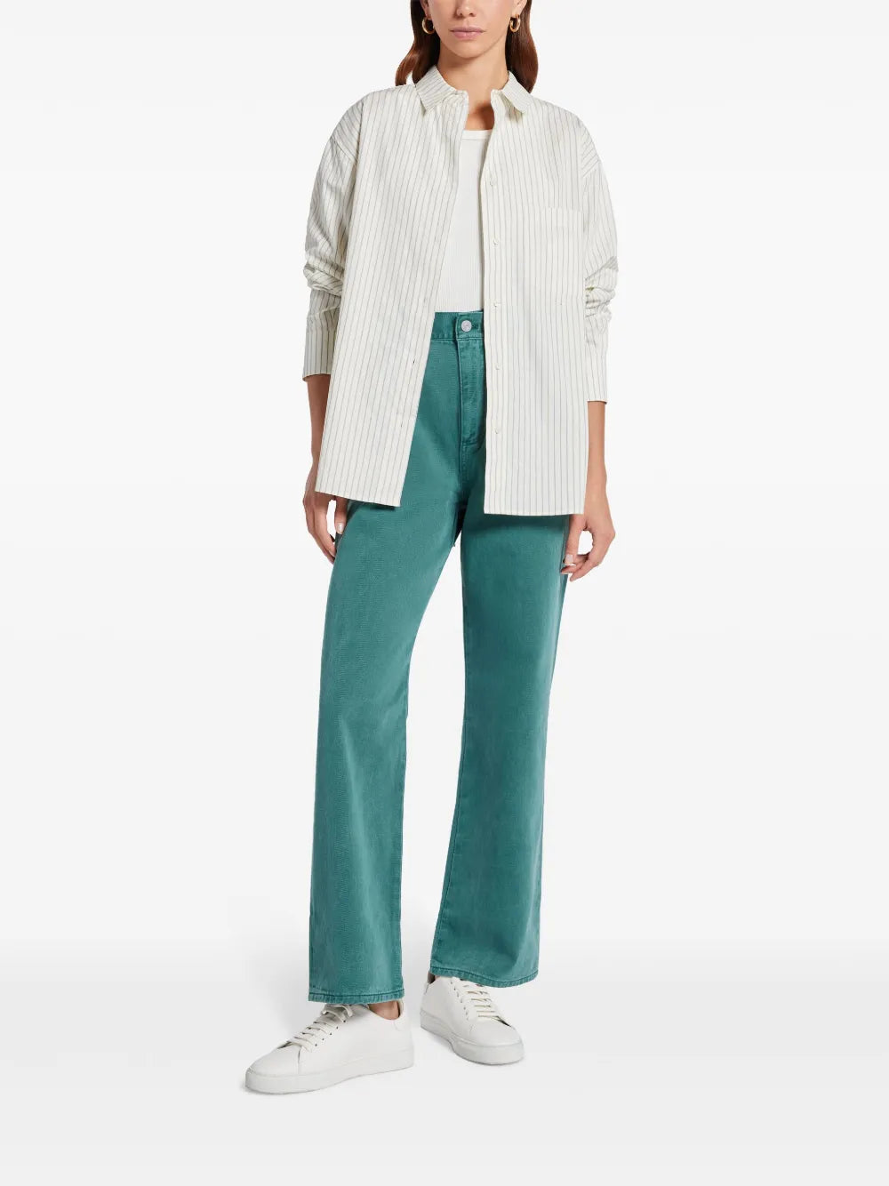 Straight-Leg Cotton Jeans