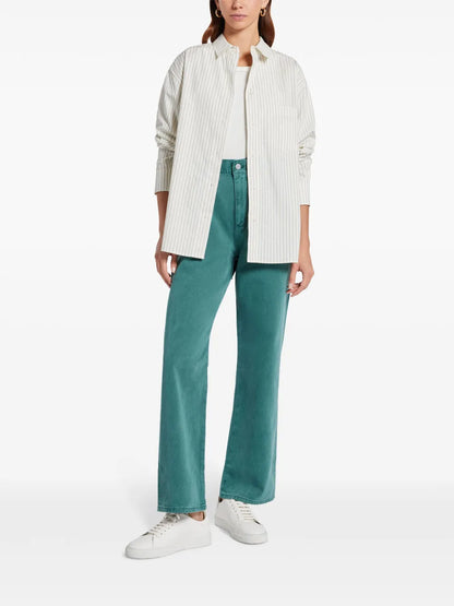 Straight-Leg Cotton Jeans