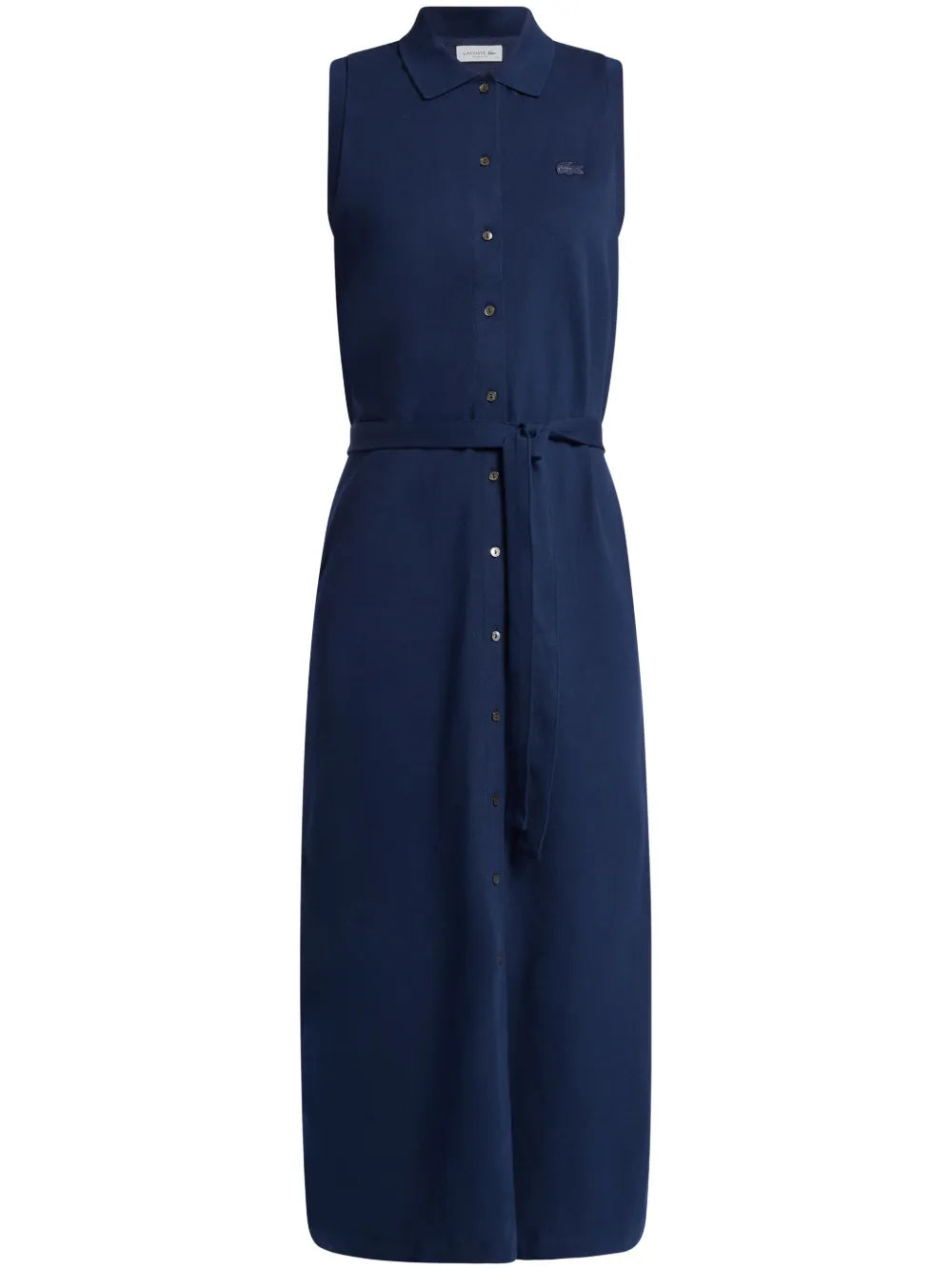 Logo-Patch Cotton Dress