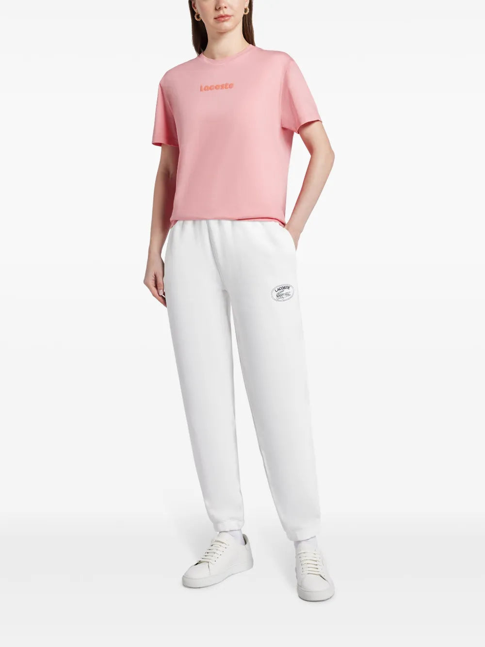 Elasticated-Waist Organic Cotton Track Pants