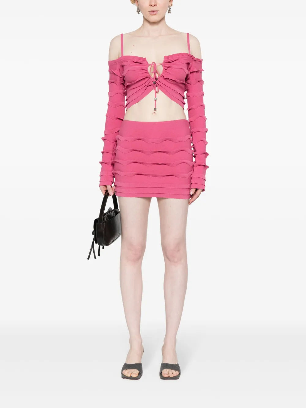 Ruffled Mini Skirt