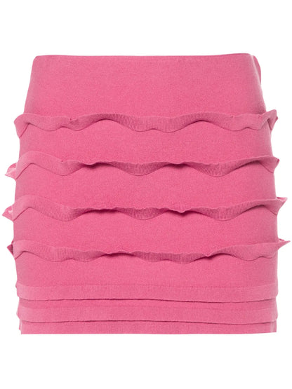 Ruffled Mini Skirt