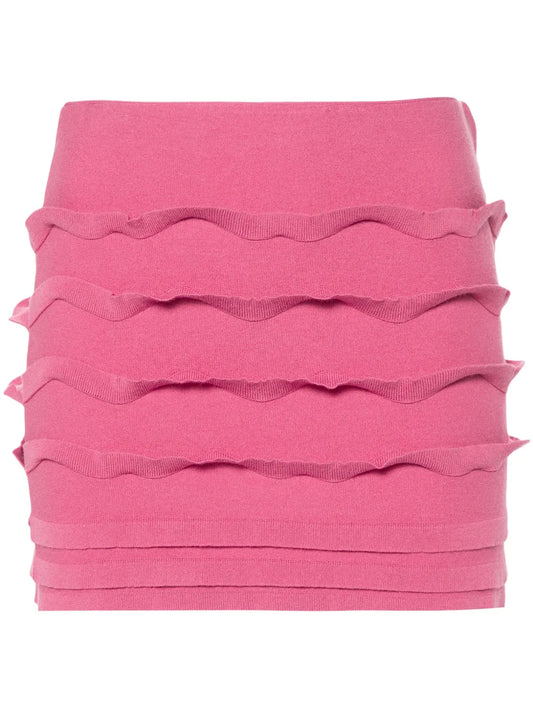 Ruffled Mini Skirt
