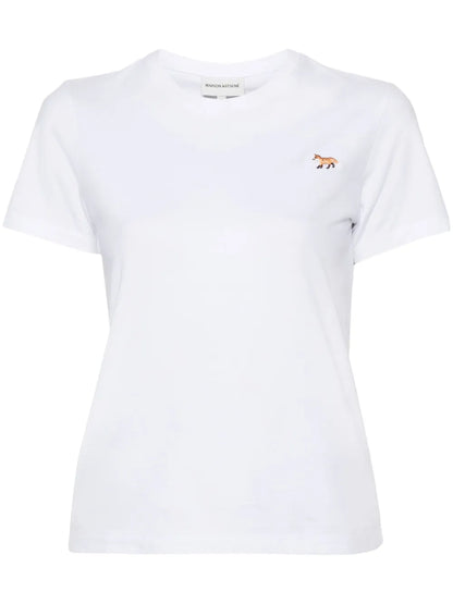 Fox-Motif Cotton T-Shirt