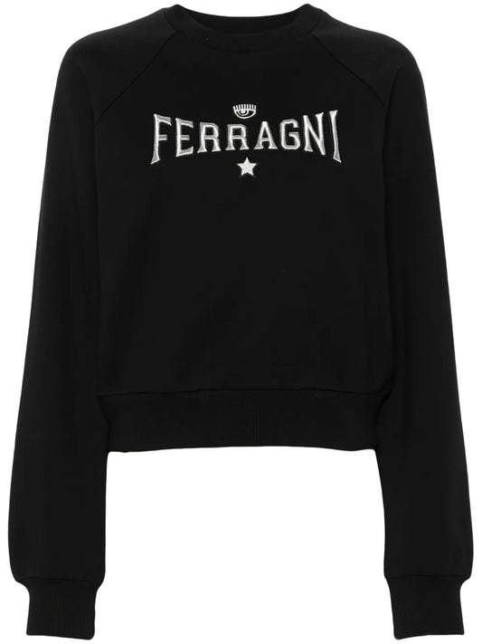 Embroidered-Logo Cotton Sweatshirt