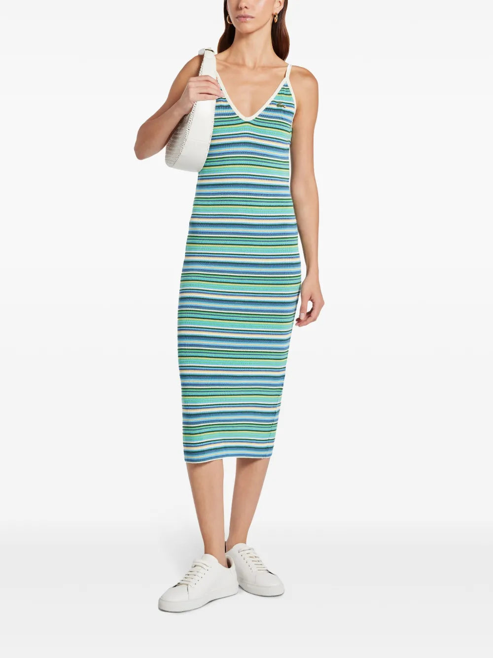 Striped Midi Dress