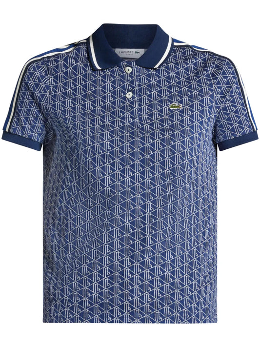 Logo-Embroidered Cotton Polo Top