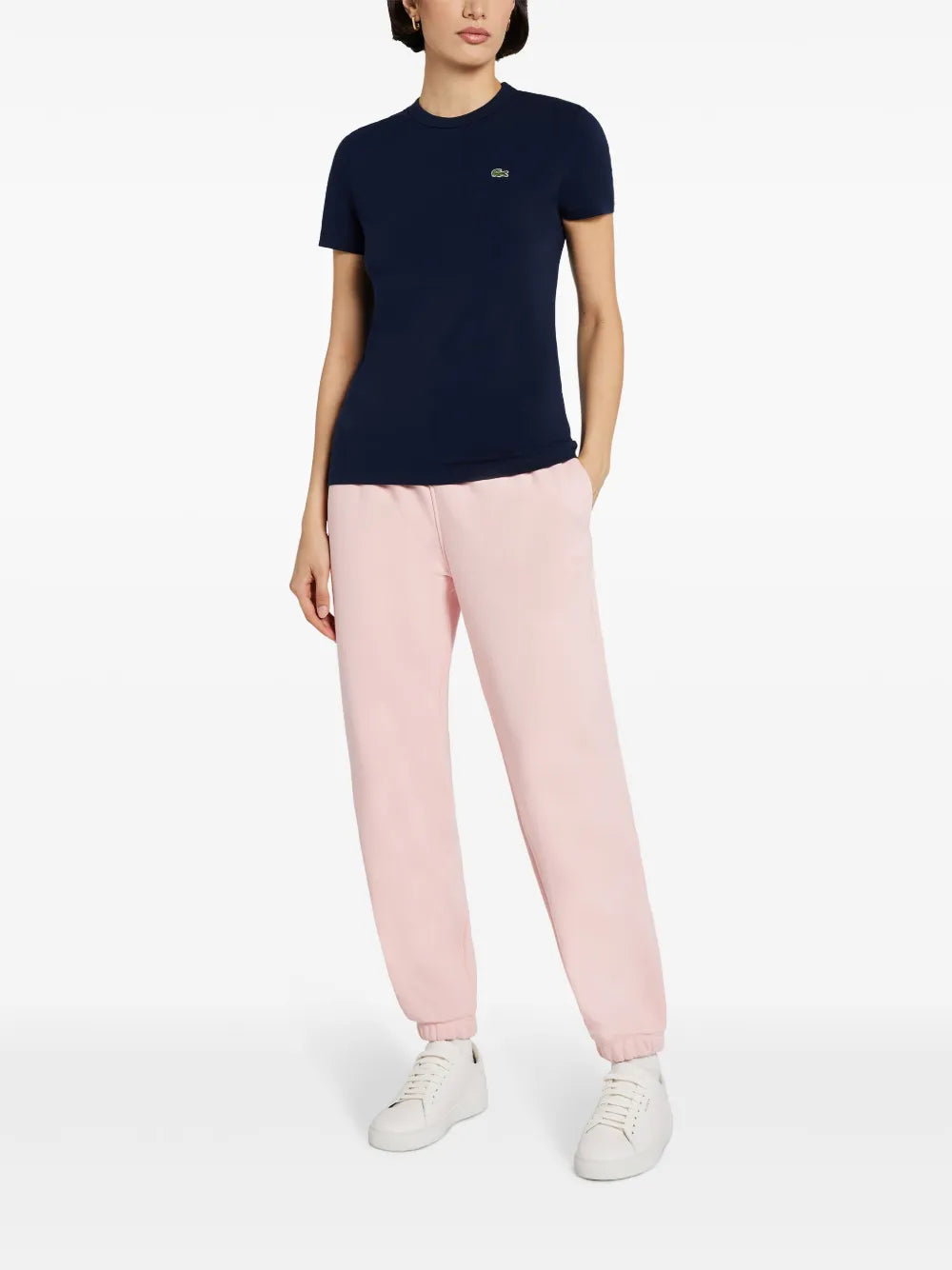 Elasticated-Waist Organic Cotton Track Pants