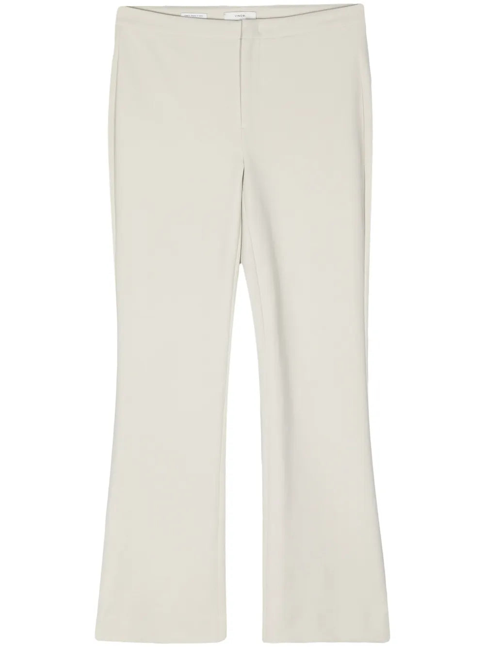 Mid-Rise Flared Trousers