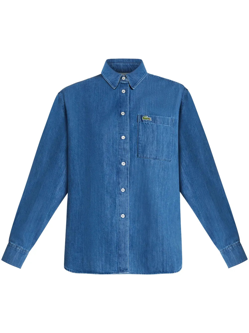 Logo-Appliqué Denim Shirt