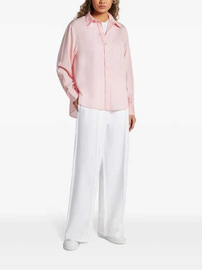 Wide-Leg Track Pants