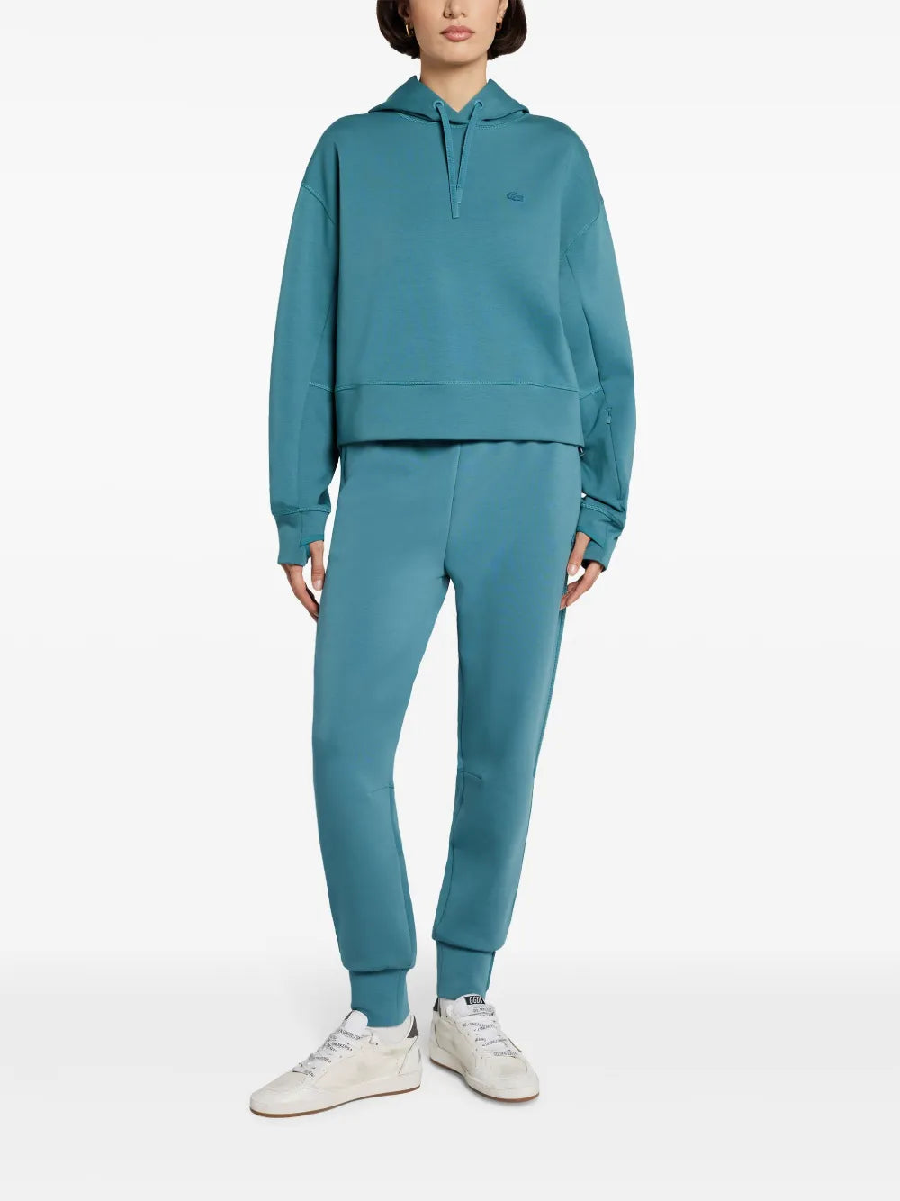 Logo-Appliqué Cotton Track Pants