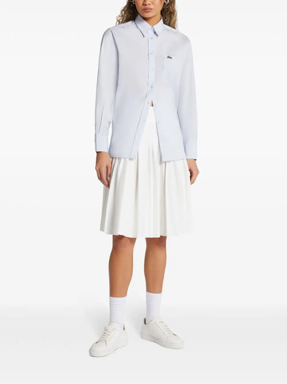 Logo-Appliqué Cotton Shirt