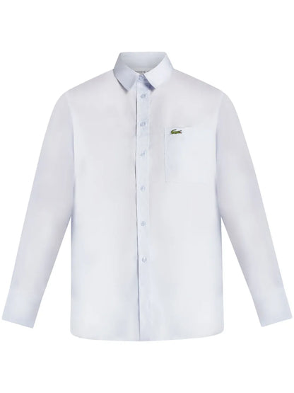 Logo-Appliqué Cotton Shirt