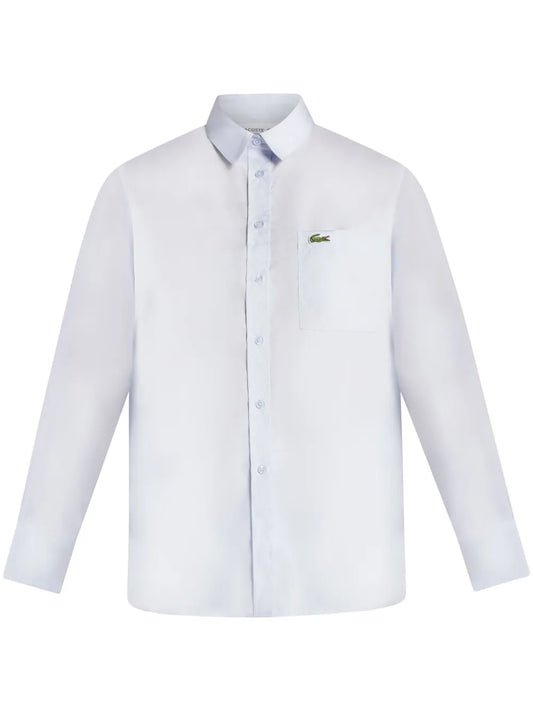 Logo-Appliqué Cotton Shirt