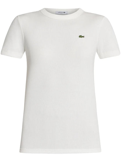 Logo-Patch Cotton T-Shirt
