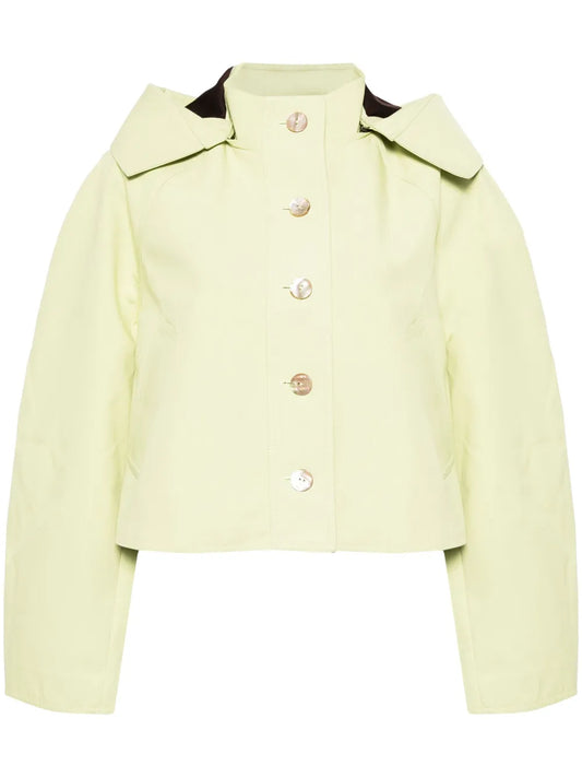 Hooded Cropped Jacket