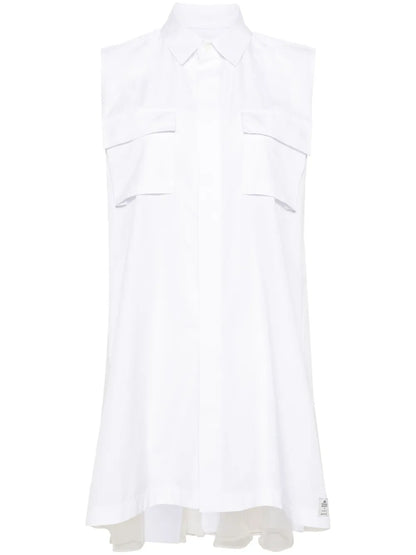 Pleated Mini Dress