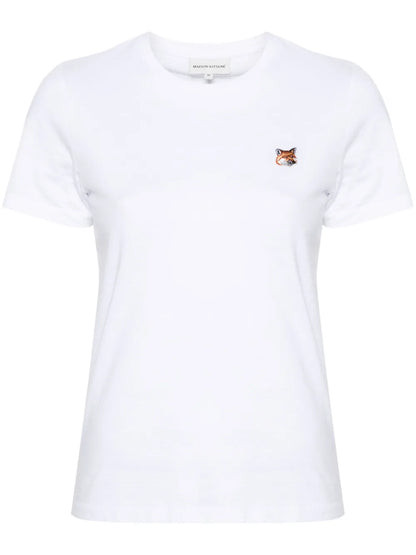Fox-Motif Cotton T-Shirt