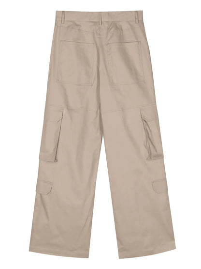 Straight Cargo Trousers