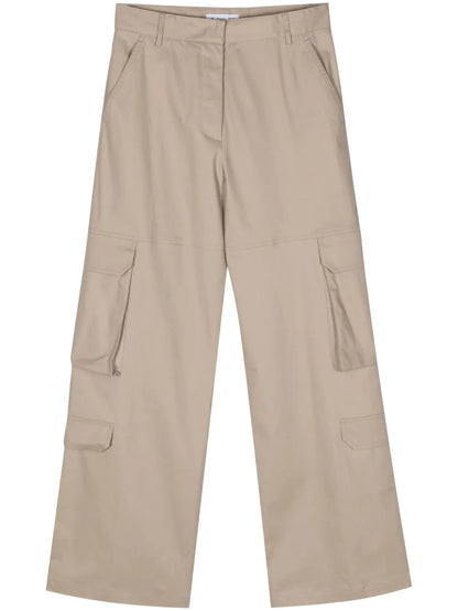 Straight Cargo Trousers