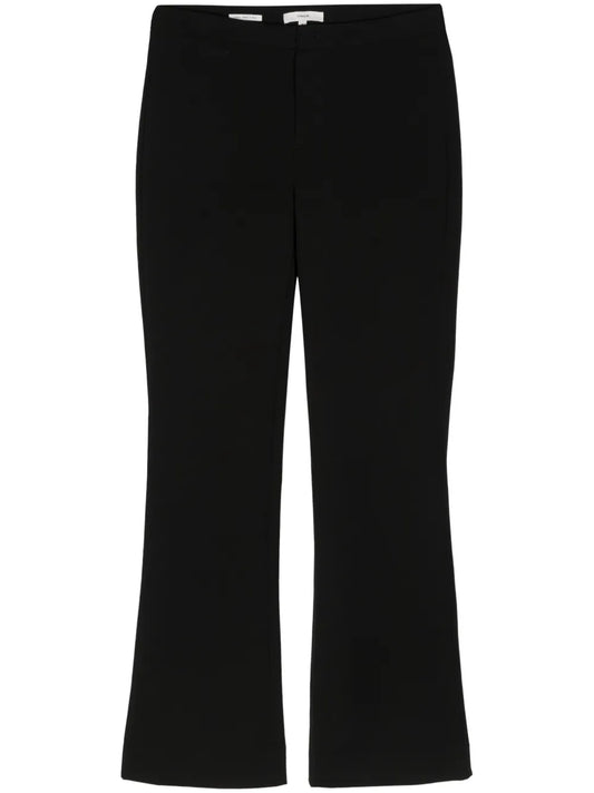 Mid-Rise Tapered-Leg Trousers