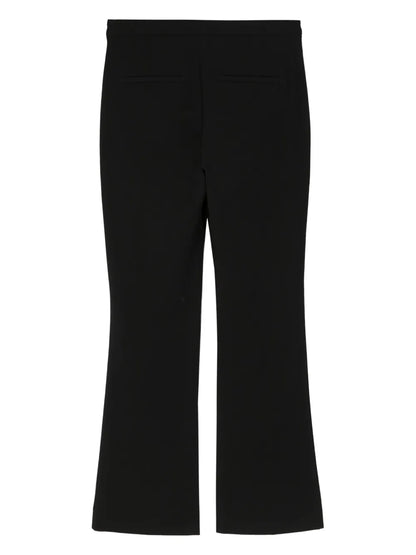 Mid-Rise Tapered-Leg Trousers