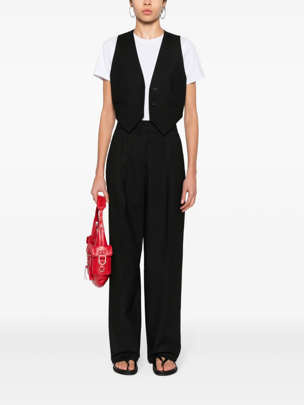 Jessy Interlock-Twill Waistcoat