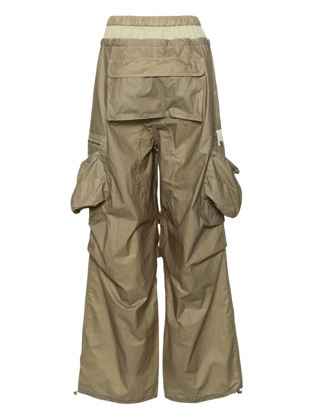 Double-Waist Cargo Trousers