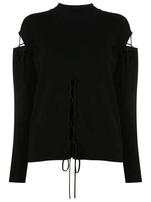 Lace-Up Jumper