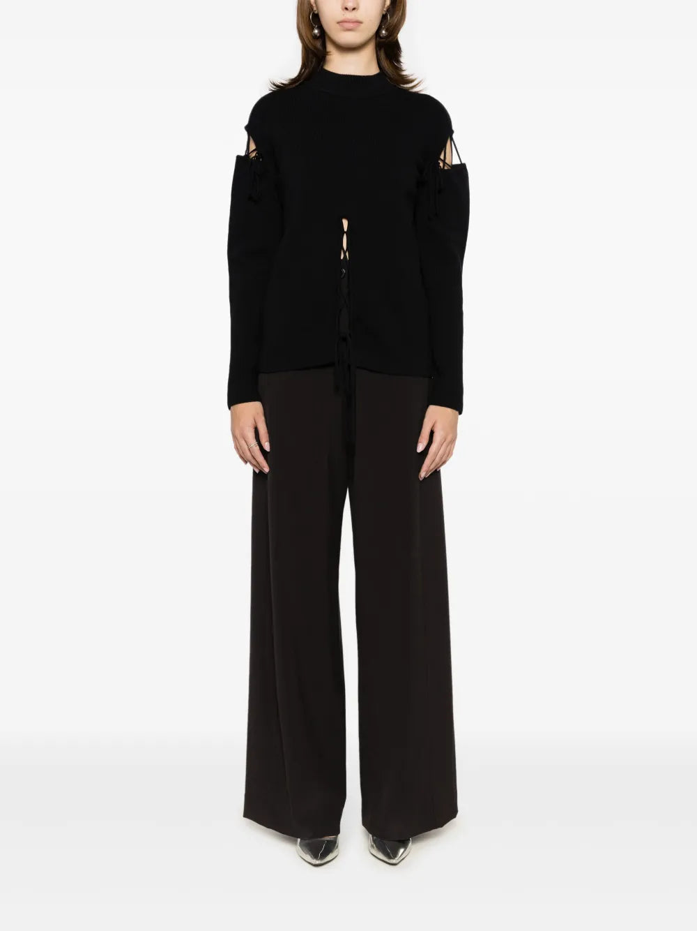 Lace-Up Jumper