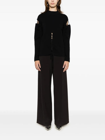 Lace-Up Jumper