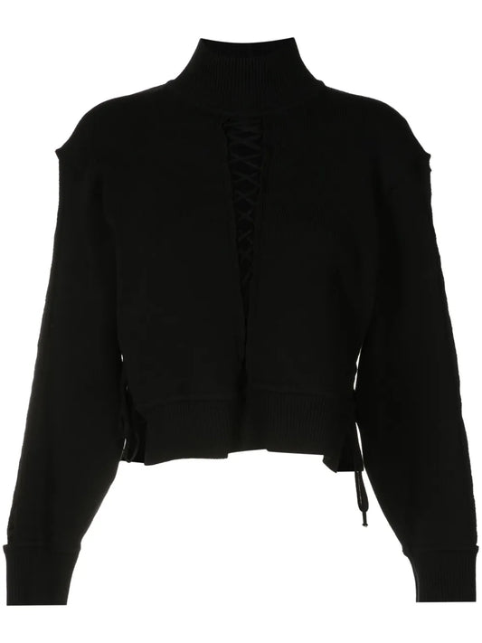 Lace-Up Jumper